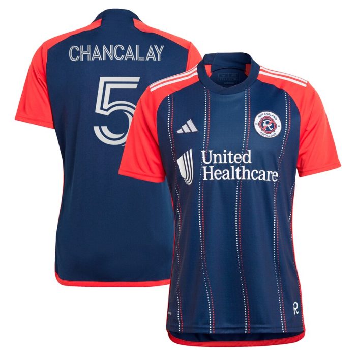 Tomas Chancalay New England Revolution 2024 Boston Tea Party Replica Player Jersey Navy