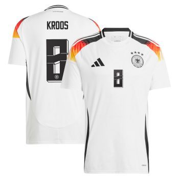 Toni Kroos 8 Germany National Team 2024 Home Men Jersey - White