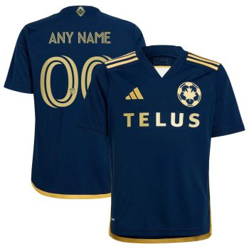 Vancouver Whitecaps FC Youth 2024 The 50 Replica Custom Jersey - Navy