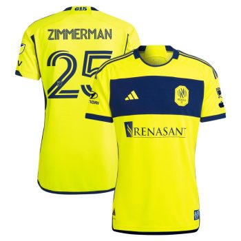 Walker Zimmerman Nashville SC 2024 The 615 Kit Player Jersey - Yellow