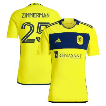 Walker Zimmerman Nashville SC 2024 The 615 Kit Replica Player Jersey - Yellow