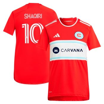 Xherdan Shaqiri Chicago Fire Women's 2024 Return To Red Replica Player Jersey Red