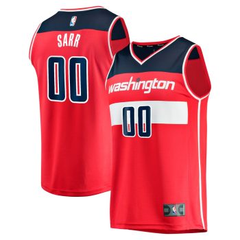 Alexandre Sarr Washington Wizards 2024 NBA Draft Fast Break Player Jersey - Icon Edition - Red