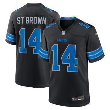 Amon-Ra St. Brown Detroit Lions 2nd Alternate Game Jersey - Black