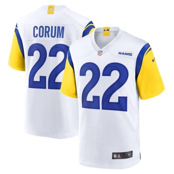 Blake Corum Los Angeles Rams Game Jersey - White