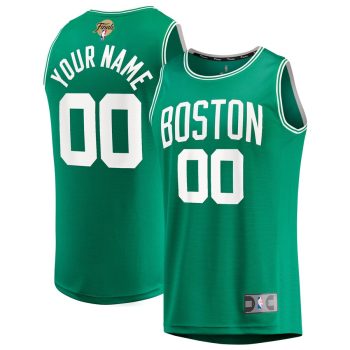 Boston Celtics 2024 NBA Finals Custom Fast Break Jersey - Kelly Green - Icon Edition