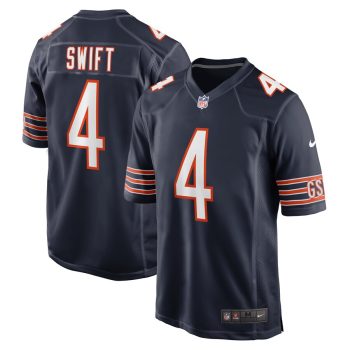 D'Andre Swift Chicago Bears  Game Jersey - Navy