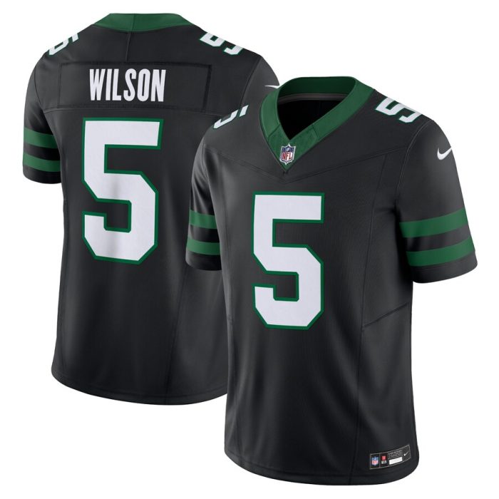 Garrett Wilson New York Jets Alternate Vapor F.U.S.E. Limited Jersey  - Legacy Black