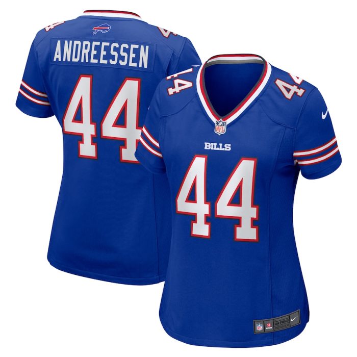 Joe Andreessen Buffalo Bills Women's Game Jersey - Royal