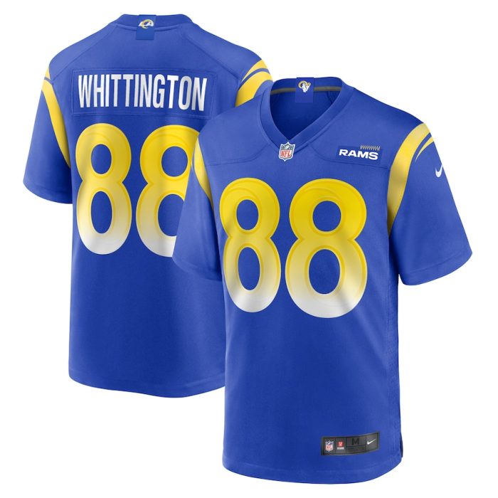 Jordan Whittington Los Angeles Rams Team Game Jersey - Royal