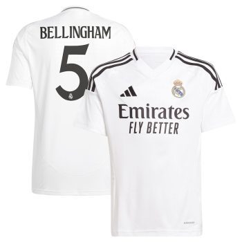 Jude Bellingham Real Madrid Youth 2024/25 Home Replica Player Jersey - White