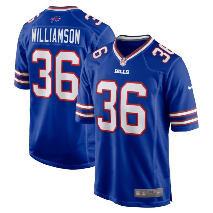 Kendall Williamson Buffalo Bills  Game Jersey - Royal