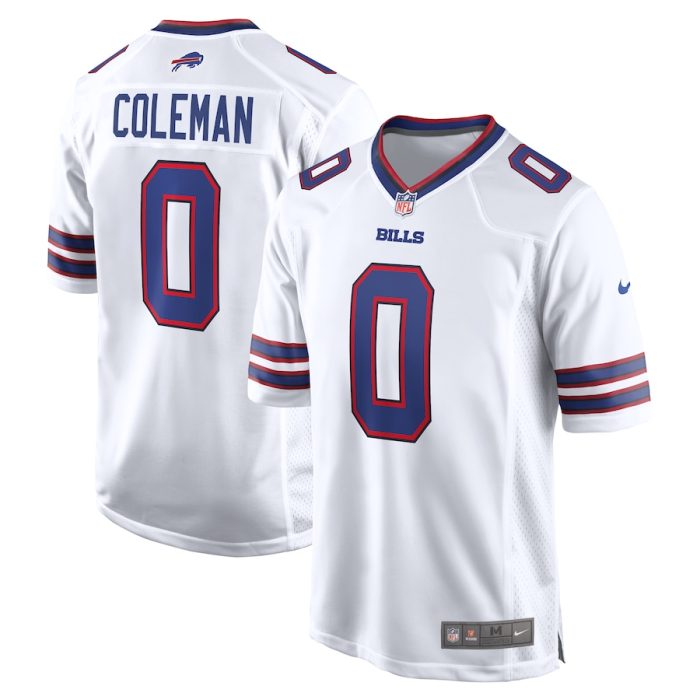 Keon Coleman Buffalo Bills Game Jersey - White