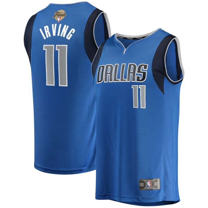 Kyrie Irving Dallas Mavericks 2024 NBA Finals Fast Break Replica Player Jersey - Icon Edition - Blue