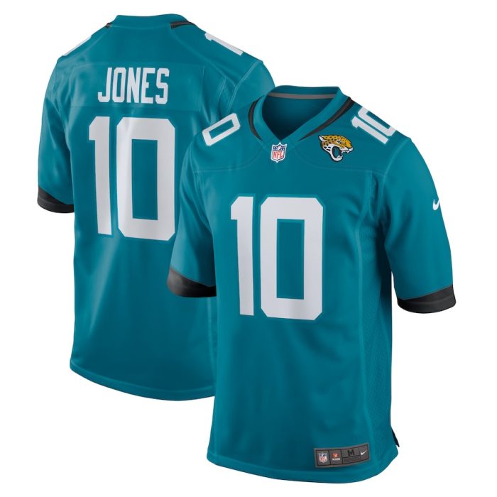 Mac Jones Jacksonville Jaguars Team Game Jersey - Teal