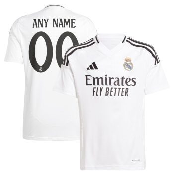 Real Madrid Youth 2024/25 Home Replica Custom Jersey - White