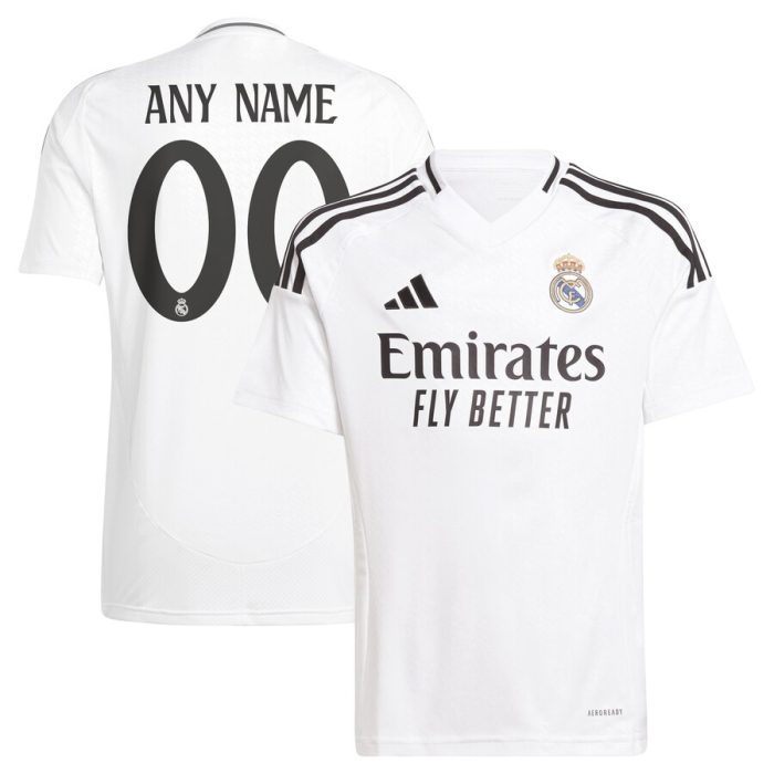 Real Madrid Youth 2024/25 Home Replica Custom Jersey - White