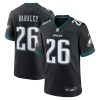 Saquon Barkley Philadelphia Eagles Alternate Game Jersey - Black