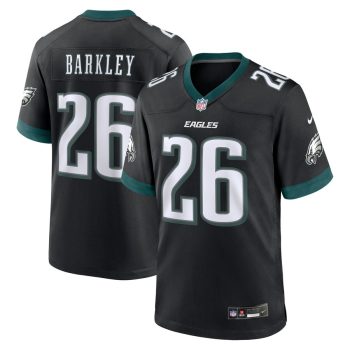 Saquon Barkley Philadelphia Eagles Alternate Game Jersey - Black