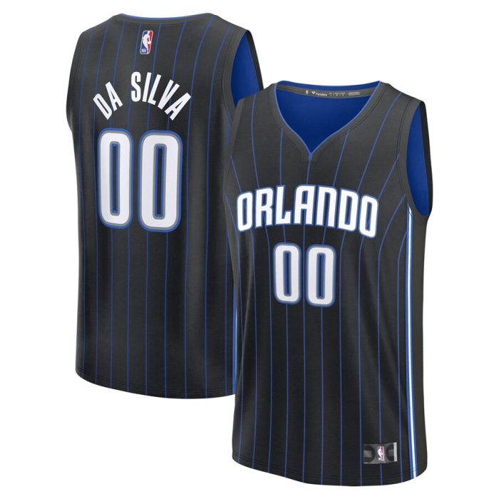 Tristan da Silva Orlando Magic 2024 NBA Draft Fast Break Player Jersey - Icon Edition - Black