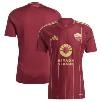 AS Roma 2024/25 Home Replica Jersey - Burgundy