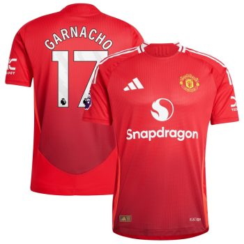 Alejandro Garnacho Manchester United 2024/25 Home Player Jersey - Red