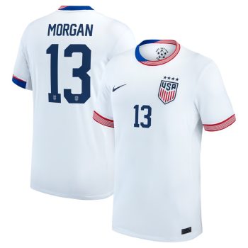 Alex Morgan USWNT 2024 Home Stadium Replica Player Jersey-White