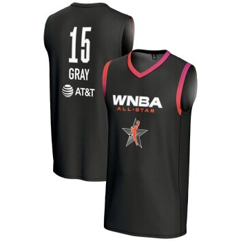 Allisha Gray GameDay Greats Unisex 2024 WNBA All-Star Game Lightweight Replica Jersey - Black