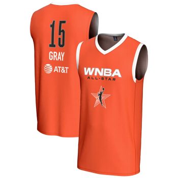 Allisha Gray GameDay Greats Unisex 2024 WNBA All-Star Game Lightweight Replica Jersey - Orange