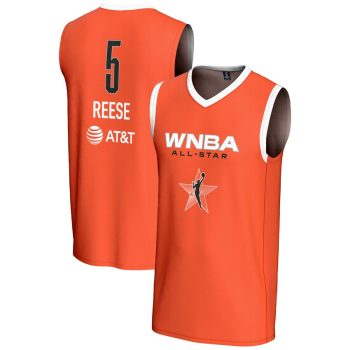 Angel Reese GameDay Greats Unisex 2024 WNBA All-Star Game Lightweight Replica Jersey - Orange