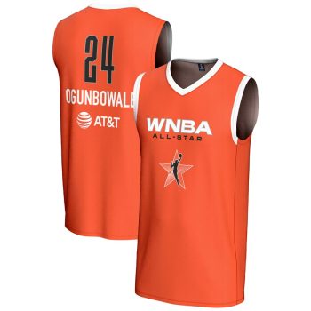 Arike Ogunbowale  GameDay Greats Youth 2024 WNBA All-Star Game Lightweight Replica Jersey - Orange