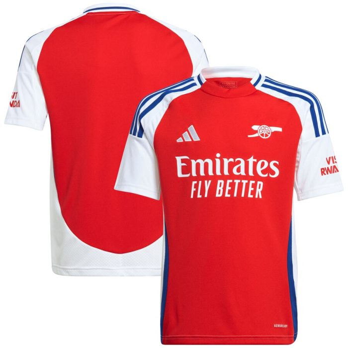 Arsenal Youth 2024/25 Home Replica Jersey-Red