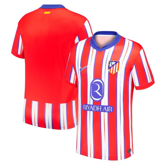 Atletico de Madrid 2024/25 Home Replica Jersey - Red/White