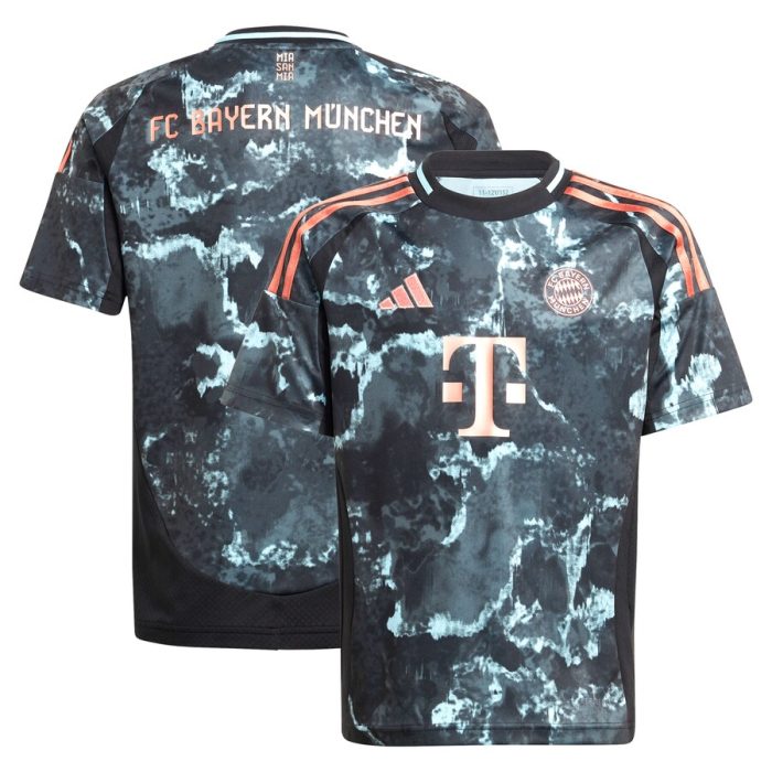 Bayern Munich Youth 2024/25 Away Replica Jersey - Black