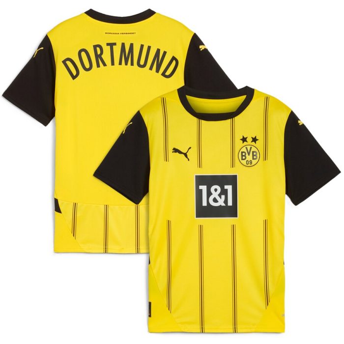 Borussia Dortmund Youth 2024/25 Home Replica Jersey - Yellow