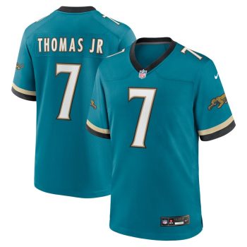 Brian Thomas Jr. Jacksonville Jaguars Prowler Throwback Player Game Jersey - Teal