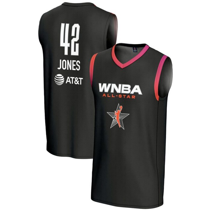 Brionna Jones GameDay Greats Unisex 2024 WNBA All-Star Game Lightweight Replica Jersey - Black