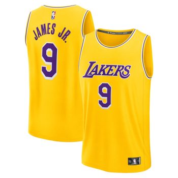 Bronny James Los Angeles Lakers 2024 NBA Draft Fast Break Player Jersey - Icon Edition - Gold