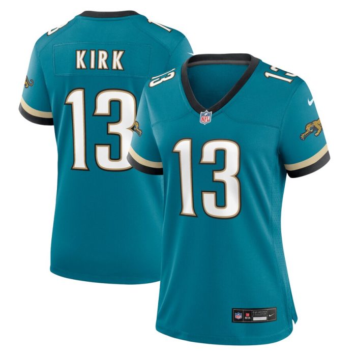 Christian Kirk Jacksonville Jaguars Women's Prowler Throwback Game Jersey - Teal