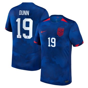 Crystal Dunn USWNT 2023 Away Replica Jersey - Royal