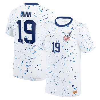 Crystal Dunn USWNT 2023 Home Player Jersey - White