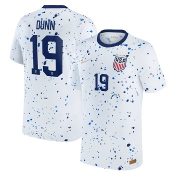 Crystal Dunn USWNT 2023 Home Replica Jersey - White