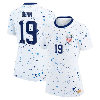 Crystal Dunn USWNT Women's 2023 Home Player Jersey - White