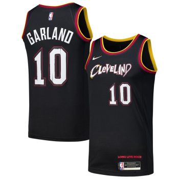 Darius Garland Cleveland Cavaliers Swingman Player Jersey - City Edition - Black