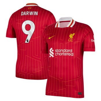 Darwin Nunez Liverpool 2024/25 Home Replica Player Jersey-Red