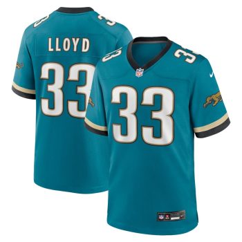 Devin Lloyd Jacksonville Jaguars Prowler Throwback Player Game Jersey - Teal