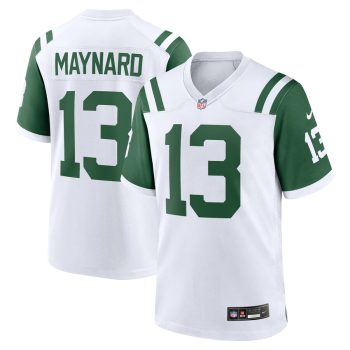 Don Maynard New York Jets Classic Alternate Retired Player Game Jersey - White