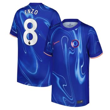 Enzo Fernendez Chelsea Youth 2024/25 Home Replica Player Jersey - Blue