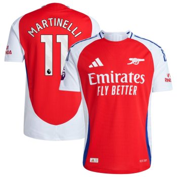 Gabriel Martinelli Arsenal 2024/25 Home Player Jersey-Red