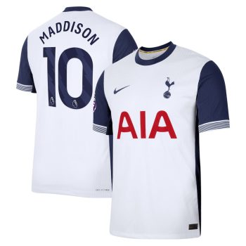 James Maddison Tottenham Hotspur 2024/25 Home Player Jersey - White